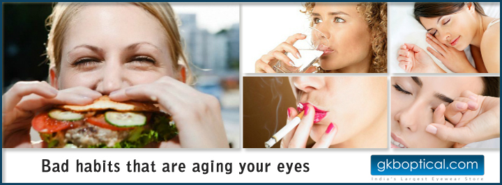 bad habits that are aging your eyes