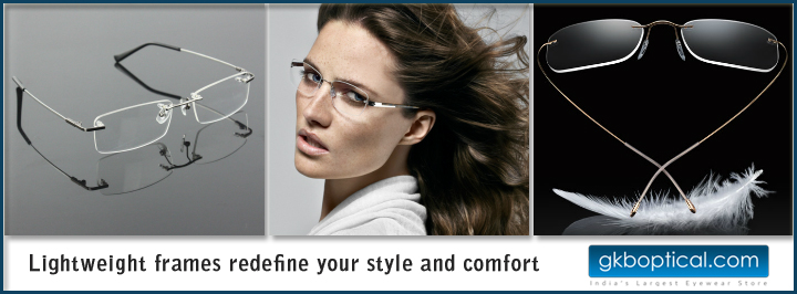 Lightweight eyeframes for men and women