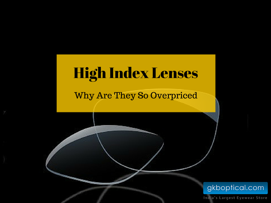 Glasses Lens Index Chart
